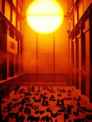 Bild: Olafur Eliasson -- "The Weather Project"